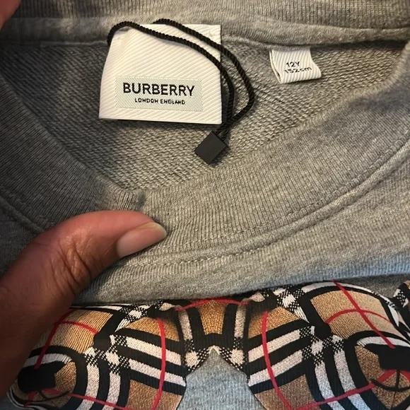 Boy’s Burberry Sweatshirt - Picture 2 of 3